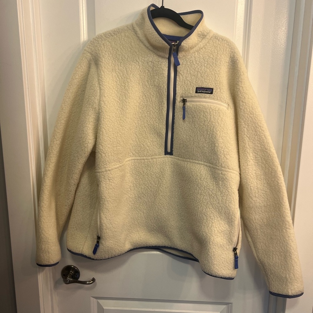 Patagonia Retro Pile Fleece Marsupial Pullover- Size xxl - Picture 3 of 5